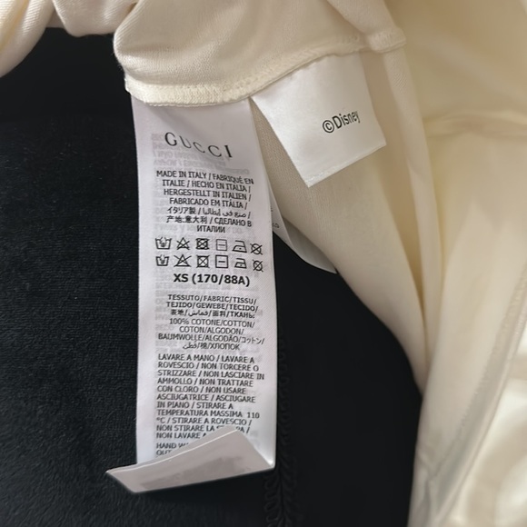 Gucci x Disney Mickey Mouse Unisex T-shirt Size M - Picture 9 of 12